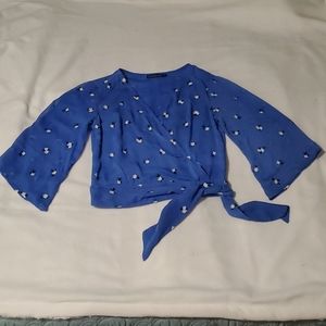 Abercrombie crop top/blouse